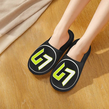 Custom British Lando Norris Racing Driver Guest Slippers for Spa Women House Slipper