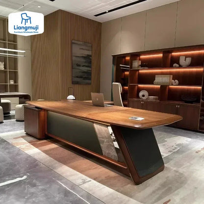 Storage Desktop Office Desk Writing Designer Height Organizer Office Desk Wooden Modern Luxury Mesa De Escritorio Furniture