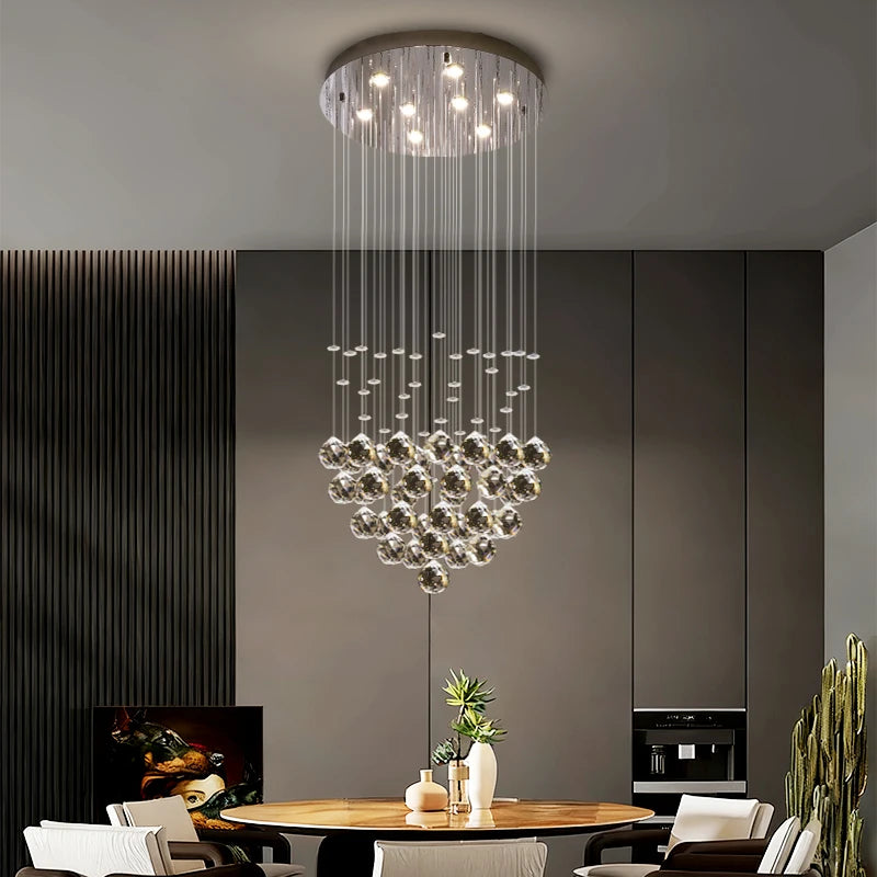 Modern Pendant Ceiling Lamps Suspension Lighting Living Room Pendant Lamp for Kitchen Over the Table Crystal Chandelier Pendants