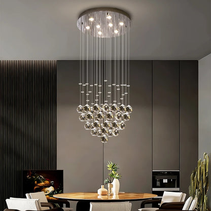 Modern Pendant Ceiling Lamps Suspension Lighting Living Room Pendant Lamp for Kitchen Over the Table Crystal Chandelier Pendants