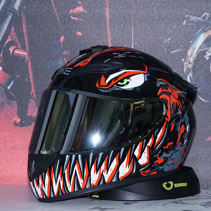 Full Face Motorcycle Helmet Men Women DOT Winter Safety Anti-Fog Waterproof Riding Motorbike Helmet Casco Motocross