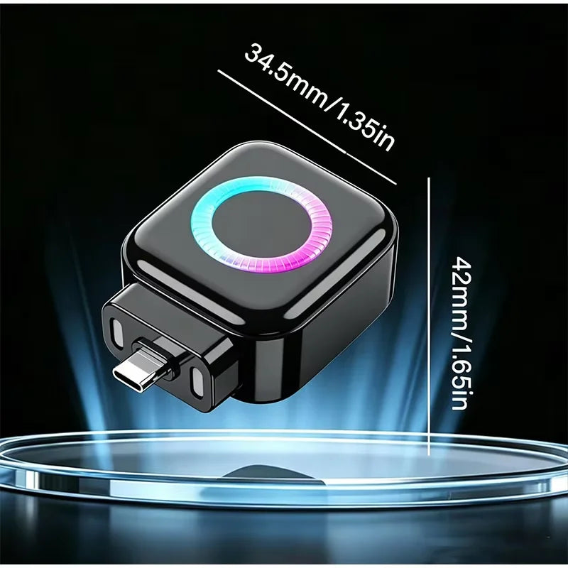 KEBIDUMEI 140W Type-C Charging Adapter Universal Separator Anti-Overcharge for Safe Overnight Charging Smart Auto Stop Charging