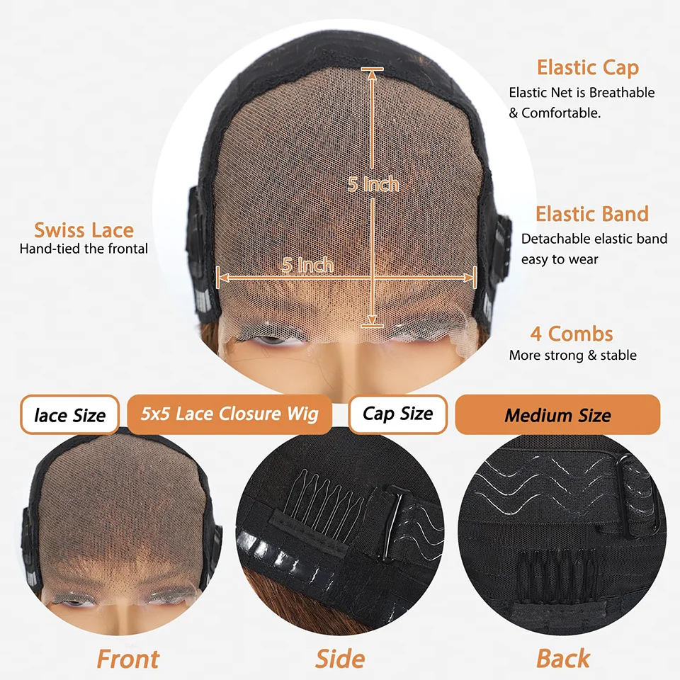 100% Human Hair 13x6 HD Deep Wave Lace Frontal Wigs 13x4 Water Curly 5x5 Glueless Lace Front Wig 30 40 Inch