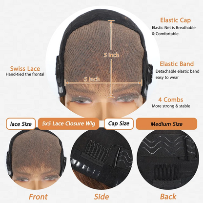 100% Human Hair 13x6 HD Deep Wave Lace Frontal Wigs 13x4 Water Curly 5x5 Glueless Lace Front Wig 30 40 Inch