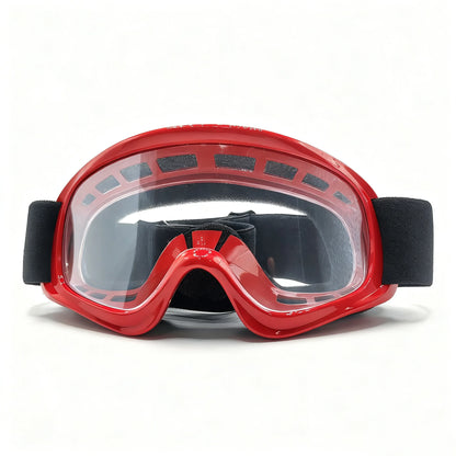 Kids Motorcycle Goggles - UV Protection Riding Glasses for Boys & Girls, Dirt Bike & ATV Windproof Eyewear