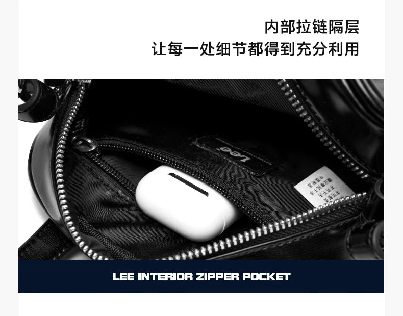 LEE Classics Vintage Design Women Small Leather Handbag Fashion Waterproof Outdoor Travel Daily Mini Crossbody Shoulder Bag
