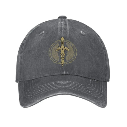 Zelda Legends logo Casual Baseball Cap For Unisex-Teens Summer  Outdoor Sports Trucker Hat Streetwear Sunscreen Snapback Cap