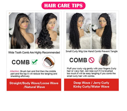 200% Density 13x6 13x4 Deep Wave Hd Lace Frontal Wigs Human Hair 30 40 Inch Wet And Wavy Loose Water Wave Lace Front Wig 360 Curly Lace Frontal Human Hair Lace Wigs For Women Human Hair 100% Human Hair
