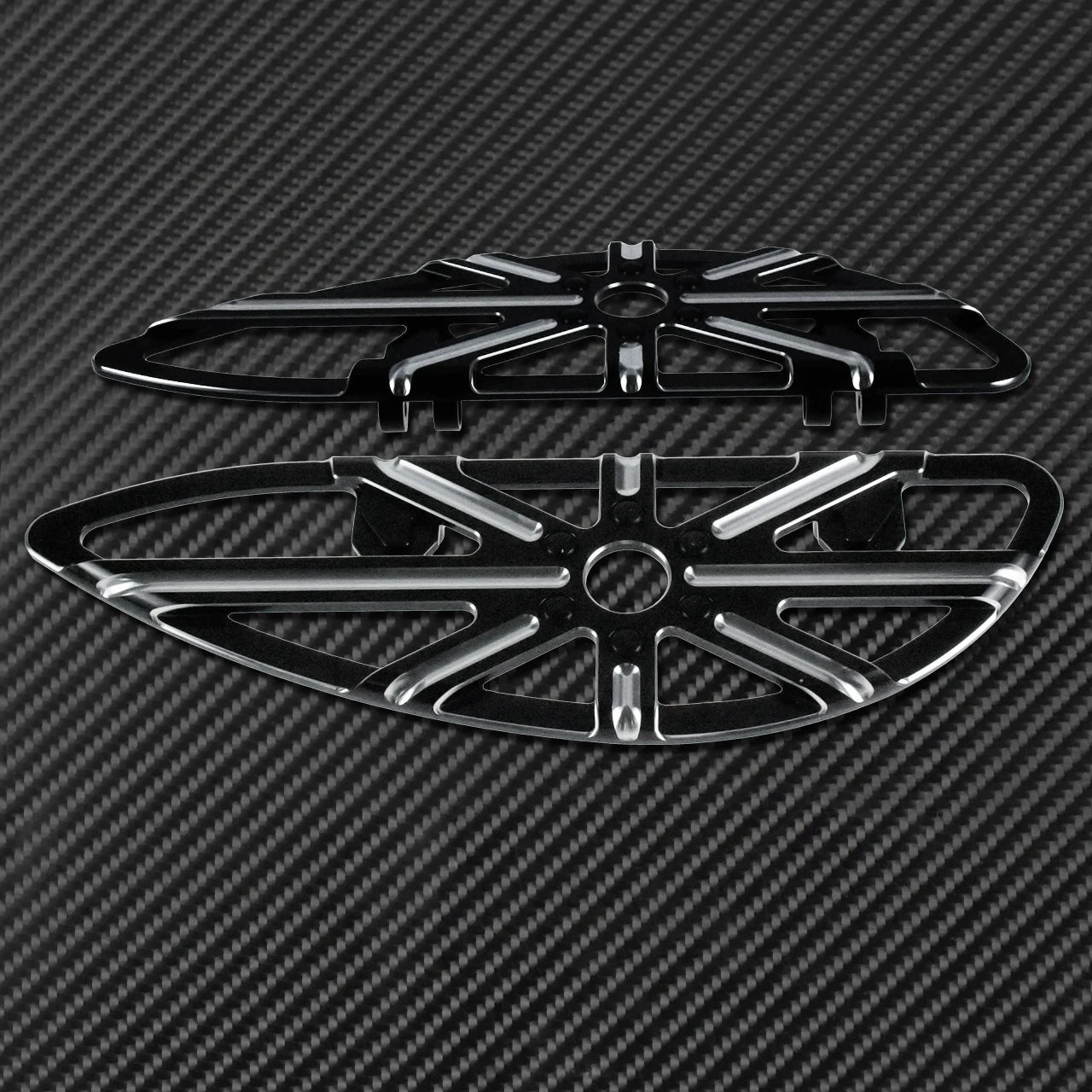 Motorcycle Floorboard Front Rear Footrest Driver Footpeg Passenger Pedal For Harley Touring Electra Street Glide Dyna Softail FL