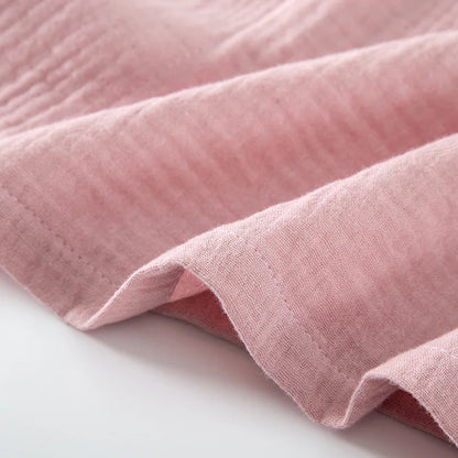 Women's Bathrobe Pure Cotton Large Size Spring Autumn Sleepwear Robe Long Sleeve Couple Home Wear Clothing Female Night Robes