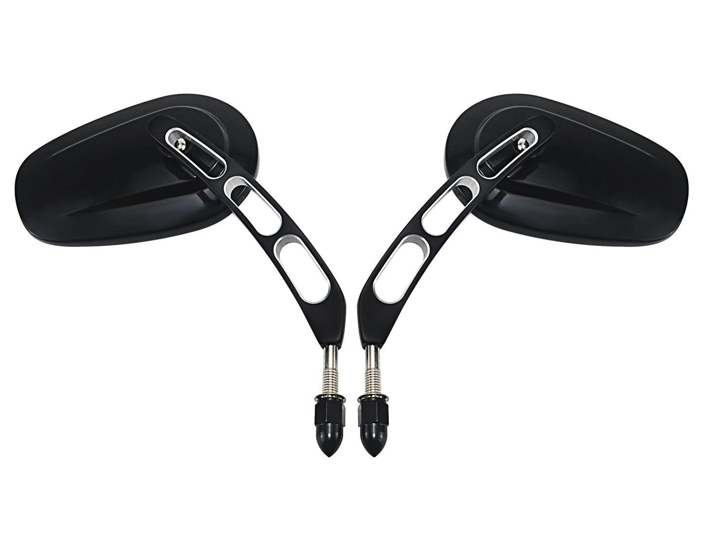 Motorcycles Rear Side Mirrors Rear view For Harley Honda Road King Touring Sportster Fat Boy Softail Bobber Chopper Street Glide