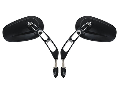 Motorcycles Rear Side Mirrors Rear view For Harley Honda Road King Touring Sportster Fat Boy Softail Bobber Chopper Street Glide