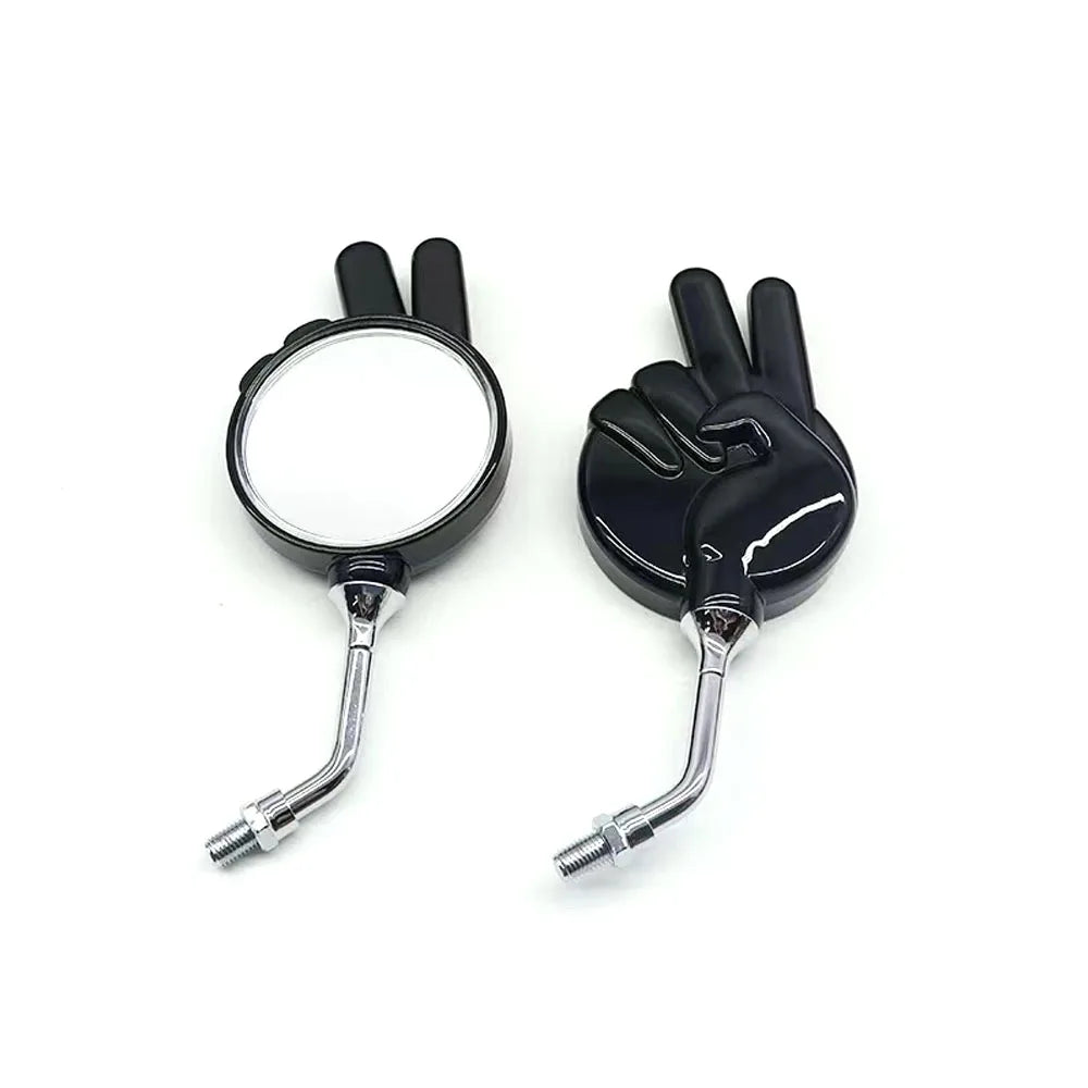 Motorcycle rearview mirror, bicycle side mirror, 1 pair