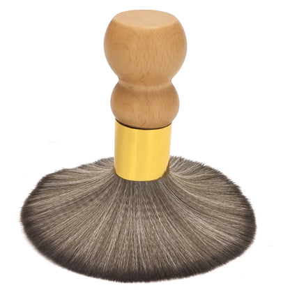 Professional Barber Neck Duster Hair Cutting Brush Soft Bristle Salon Cleaning Brush For Removing Loose Hair