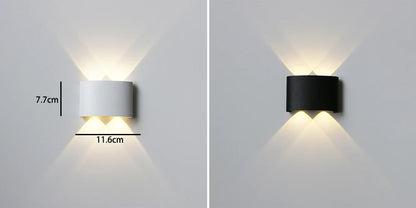 Outdoor Waterproof Wall Lamps Bedroom Living Room Wall Lights Aluminum Decorative Lighting Outdoor Exterior Wall Lamp Fixture