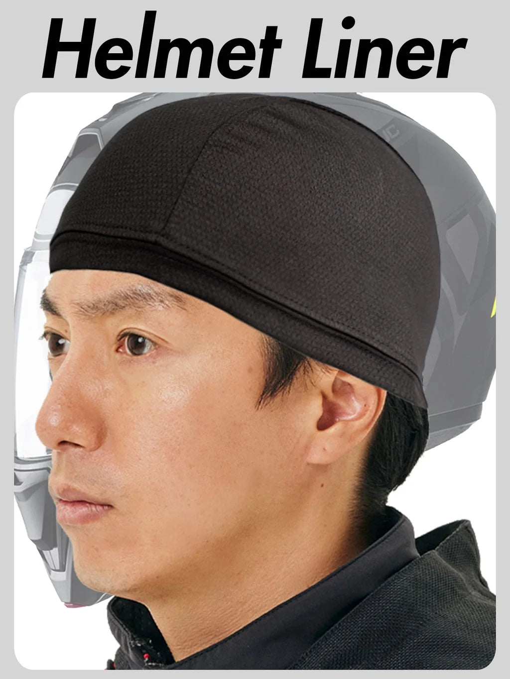 Musion Mesh Helmet Liner Absorb Sweat Absorb Sweat Quick-Drying Running Sport  Cap for Biker