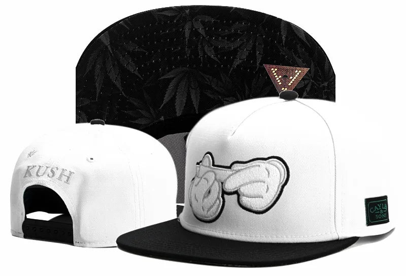Classic Snapback Hat Cap Hip Hop Style Flat Bill Blank Adjustable Size