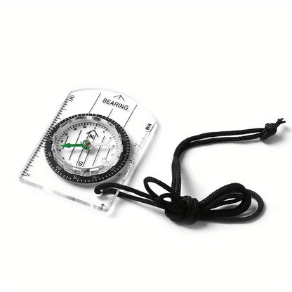 Professional Waterproof Camping Compass - Hiking Backpack Essential, Survival Gift for Outdoor Navigation & Map Reading