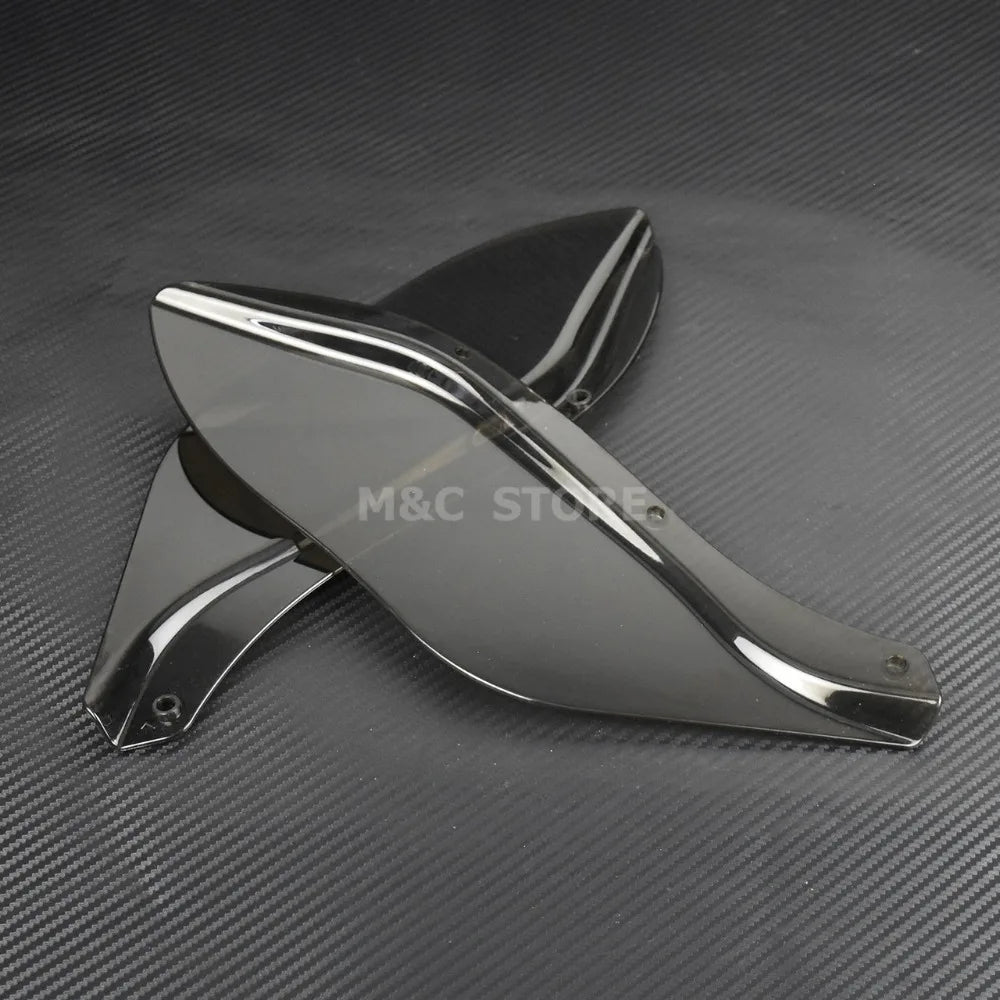 Motorcycle Batwing Air Deflector Fairing Side Windshield Plastic For Harley Touring Street Glide Road King Electra FLHX  96-2013