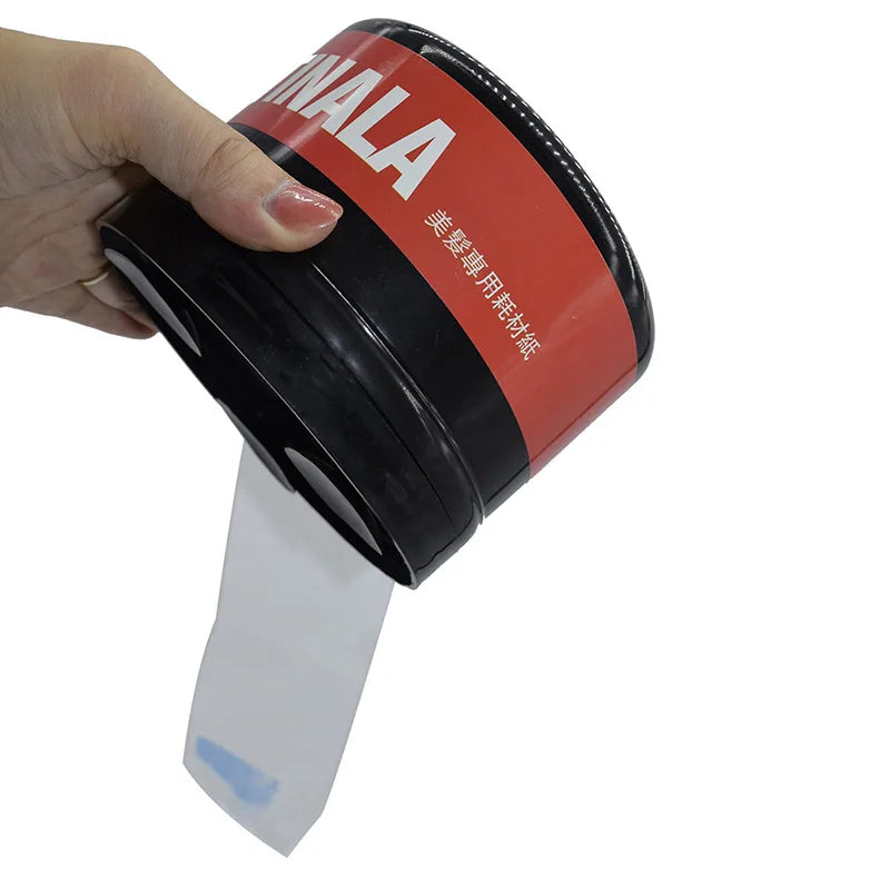 Dispenser for Neck Strips Barber Neck Paper Roll Holder Hairdressing Paper Storage Box Haircut Scarf Paper Container