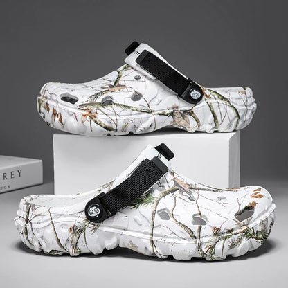 Summer Women's and Men's Clogs Slippers Classic Couple's Garden Shoes Men Fashion Casual Sandals Leisure Slides Big Size 46 47