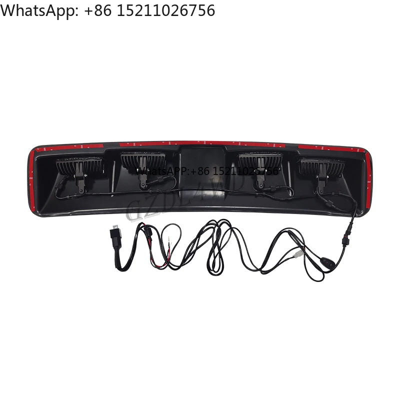 4X4 Universal Pickup SUV ABS Roof Top Light Top Bar Driving Lamp Offroad Led Roof Spoiler