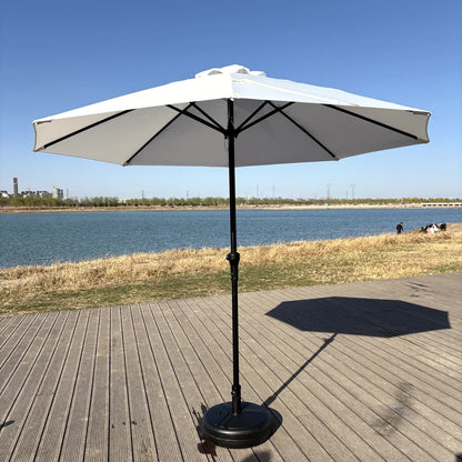 Heavy Duty Modern Beach Umbrella 1pcs Commercial Parasol for Garden Patio Market Outdoor Furniture 1.35m Radii for Hotels