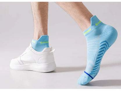 Mens Athletic Ankle Socks Running Compression Socks for Women Cozy Low Cut Performance Soft Tab Socks