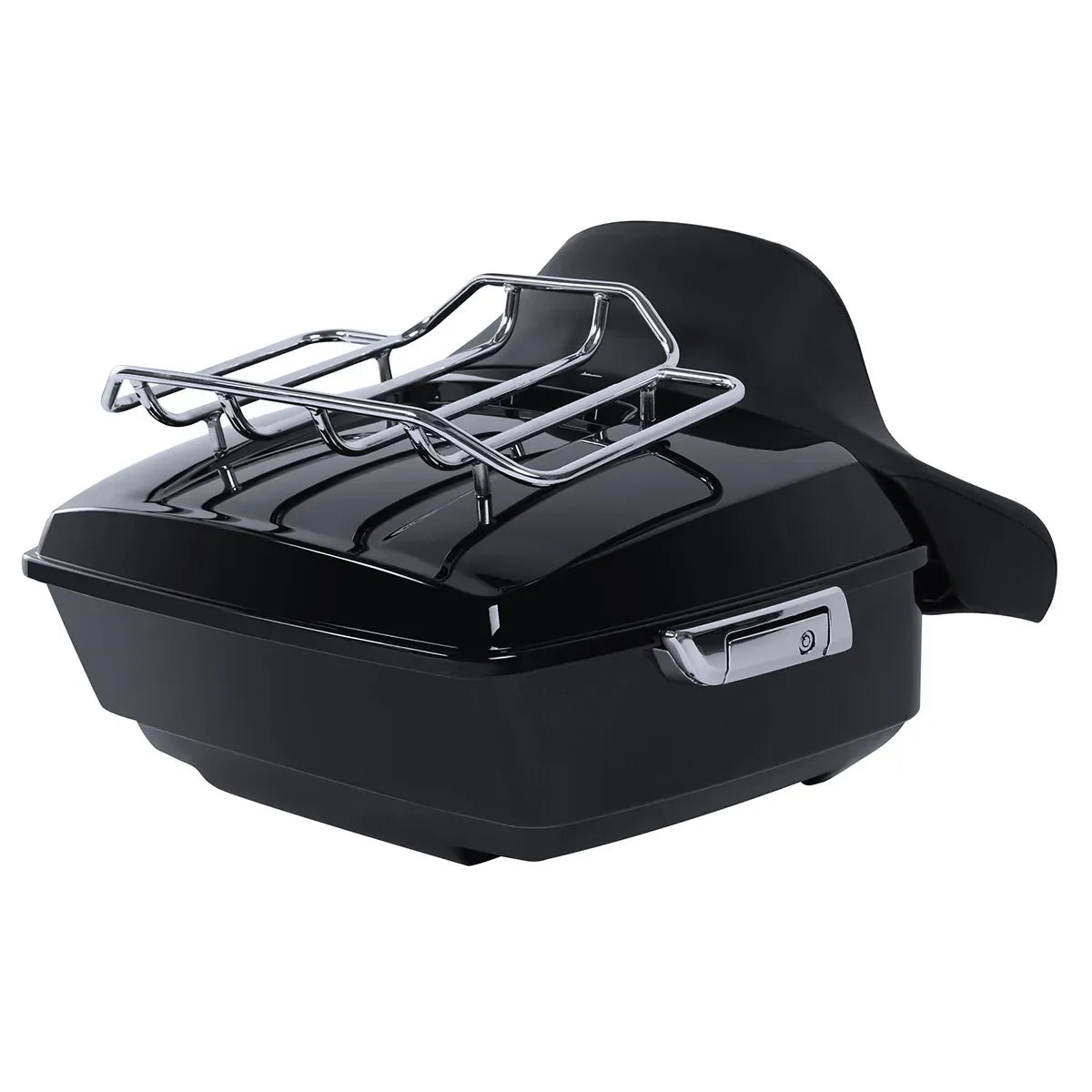 Motorcycle King Trunk Pad Plate Mount Rack For Harley Touring Road Glide Street Glide 2014-2025