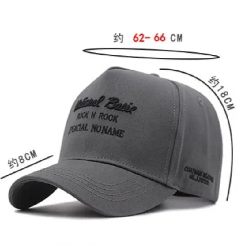 2025 Summer High Top Baseball Caps Big Head 66cm Pure Cotton Sport Sun Hat Men Women Big Size Running Snapback Cap 57-60cm