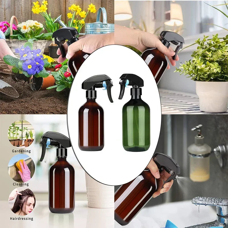 500Ml/16.9ounce spray bottle，Refillable Plastic Plant Sprayer，Can be used for plants、Detergent、Hairdressing、Gardening、Makeup