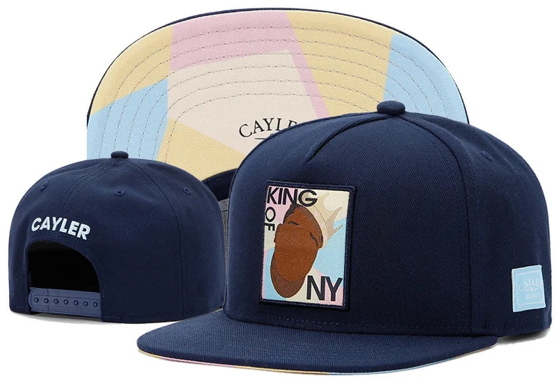 Snapback Hats for Men Hip Hop Style Hats Solid Baseball Hats Adjustable Snapback Cap Flat Brim Baseball Caps