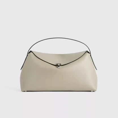 High Quality Messenger Bag 2025 New Large-capacity Fashion Light Luxury Niche Cowhide One-shoulder Commuter Female Bag
