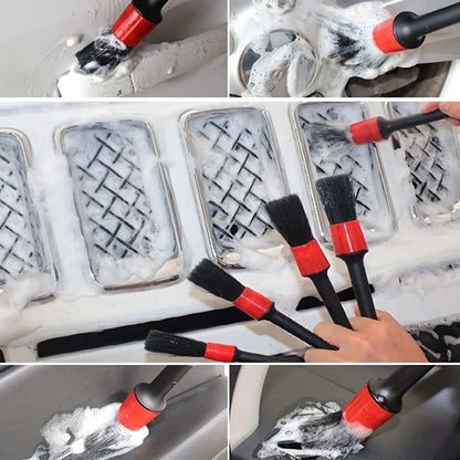 New Car Detailing Brush Set The Ultimate Auto Cleaning Kit for Vents Gaps Maintenance Car Air Outlet Detail Clearance Brush