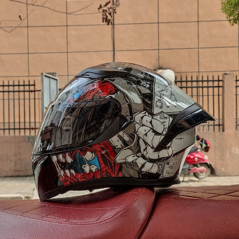 Brand new genuine JIEKAI 316 high quality full face motorcycle helmet men racing motorcycle helmet DOT capacete casqueiro casque