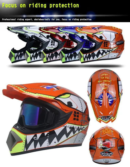 four seasons Racing Helmets Motorcycle Helmet  riding helmet and  rally Helmet Large adv Sports helmet Motocross Helmet Casco