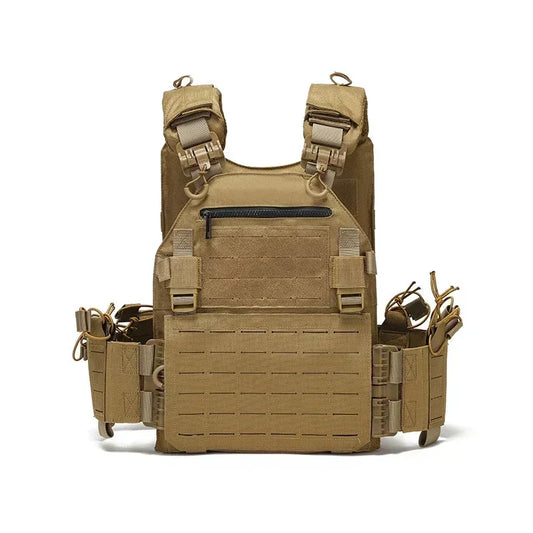 Quick Release Tactical Vest Hunting Men Plate Carrier Chest Rig Military Combat Armor Vests Outdoor CS Training Airsoft Vest