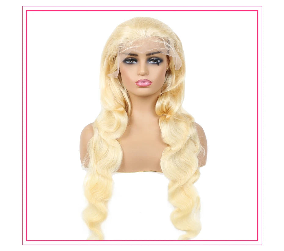 613 Honey Blonde 360 Lace Wigs Human Hair Pre Plucked Body Wave Lace Front Wig 13x4 13x6 Lace Front Frontal Wigs for Black Women