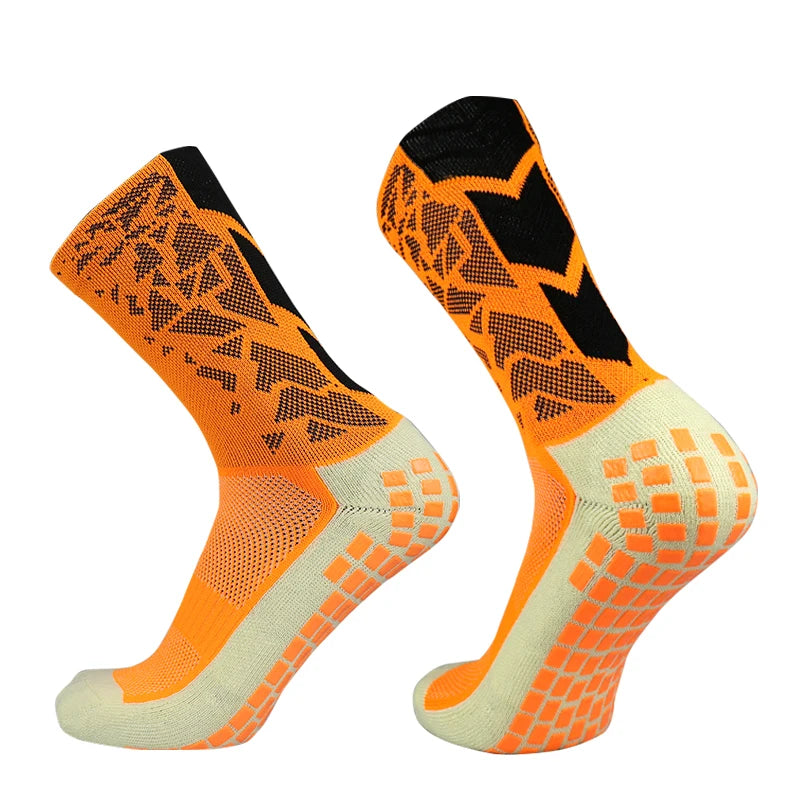 Anti-slip Training Socks Soccer Basketball Tennis Sock Non-slip Football Wear-resistant Sports Friction Strip Grip Cycling Sock