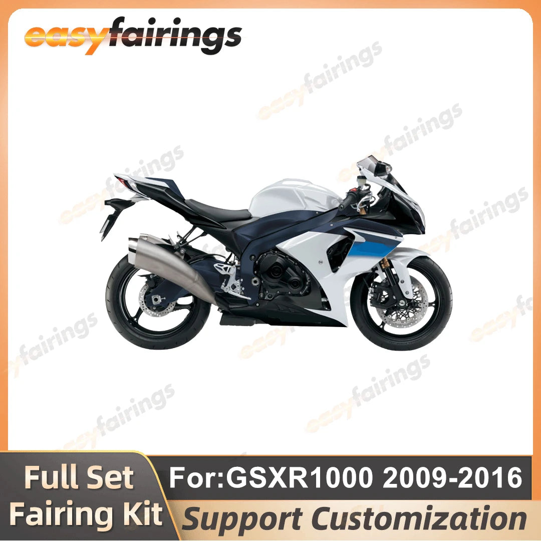 Motorcycle  Kits for SUZUKI GSXR1000 GSX1000R 2009 2010 2011 2012 2013 2014 2015 2016 GSXR 1000 K9 Bodywork full fairing kit