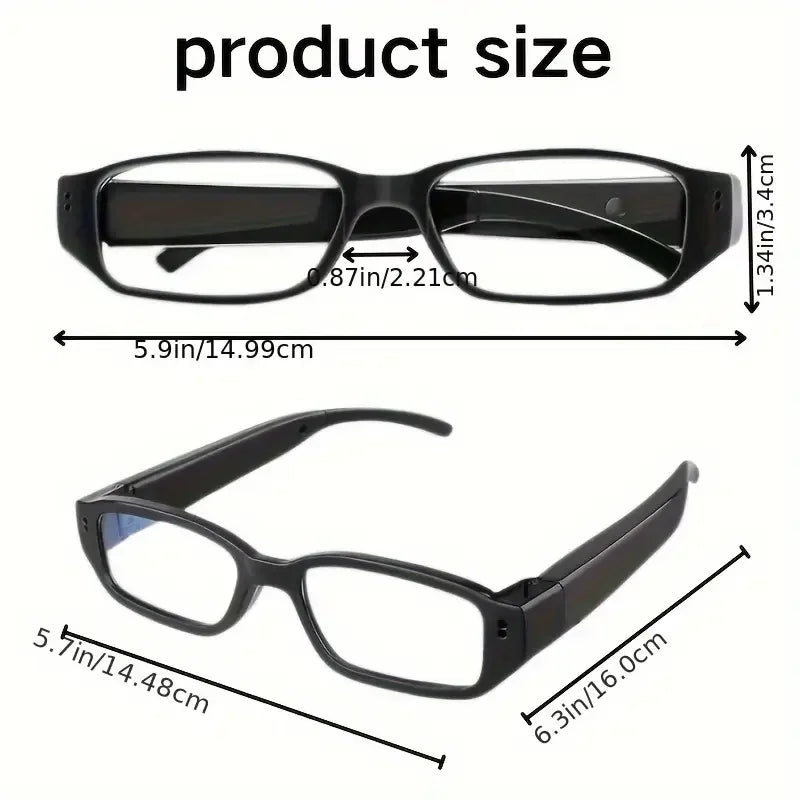 Portable 1080P HD Mini Glasses With Camera Video Recorder Wearable glasses Camera Outdoor Sports DV DVR Surveillance Camcorder