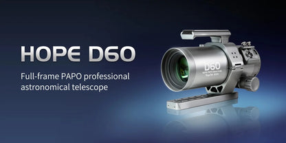 ToupTek HOPE D60 Planar APO Astronomical Refractor Telescope for Astrophotography