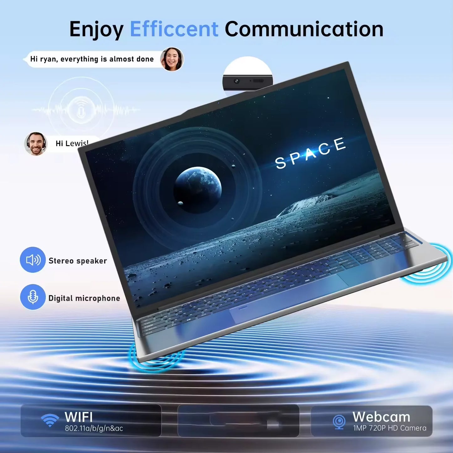 NEW 15.6" Windows 11 Pro Laptops Intel Core i9-10980HK 16GB RAM 1TB SSD Office Gamer Study notebook Computer PC