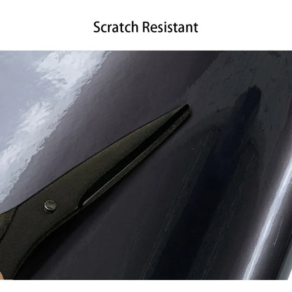 Car Stickers DIY Self Adhesive Glossy Films Gray Silver Red Wrap Vinyl Film Waterproof Anti Scratch Sticker for Car Accessories