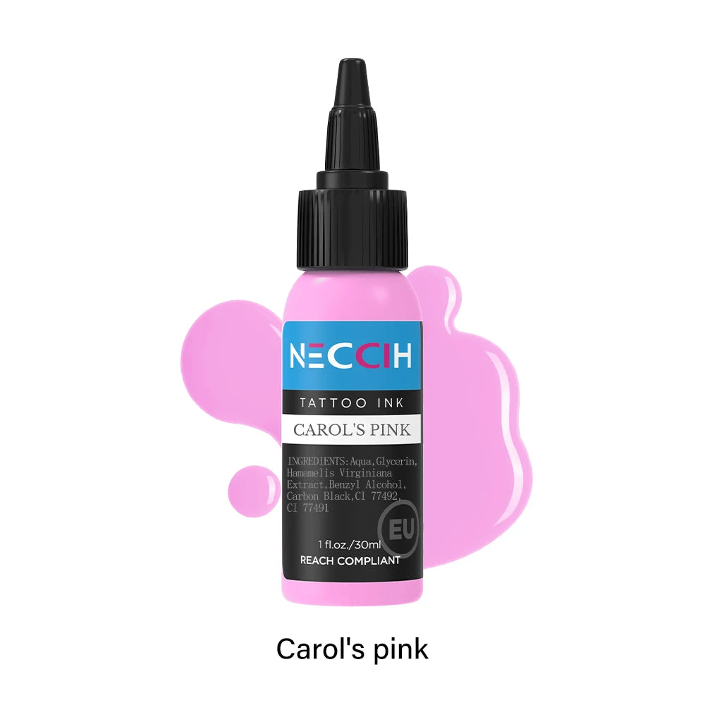1oz 54 Colors Professional Tattoo Ink for Body Art Natural Plant Micro Pigment Permanent Tattoo Ink for Body Art Paint 30ml