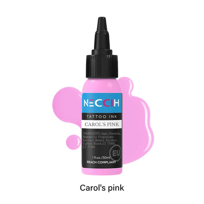 1oz 54 Colors Professional Tattoo Ink for Body Art Natural Plant Micro Pigment Permanent Tattoo Ink for Body Art Paint 30ml