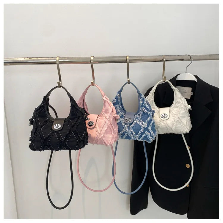 2024 New Designer Single Shoulder Bag Women Fashion Chain Crossbody Bags For Women Brand Ladies Handbags And Purses