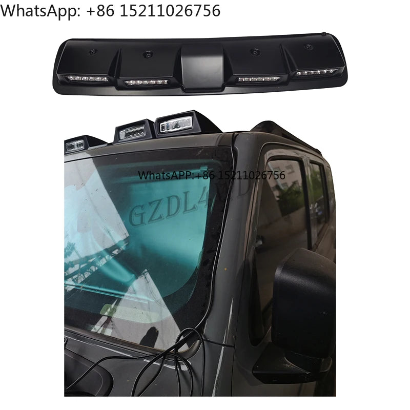 4X4 Universal Pickup SUV ABS Roof Top Light Top Bar Driving Lamp Offroad Led Roof Spoiler