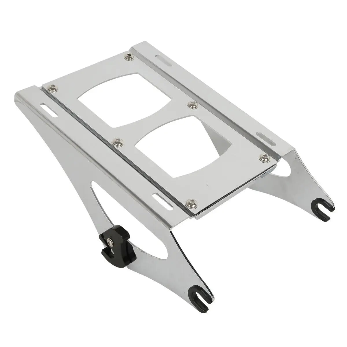 Motorcycle Razor Trunk Backrest Rack For Harley Touring Road Glide Street Glide 2014-2025 Gunship Gray