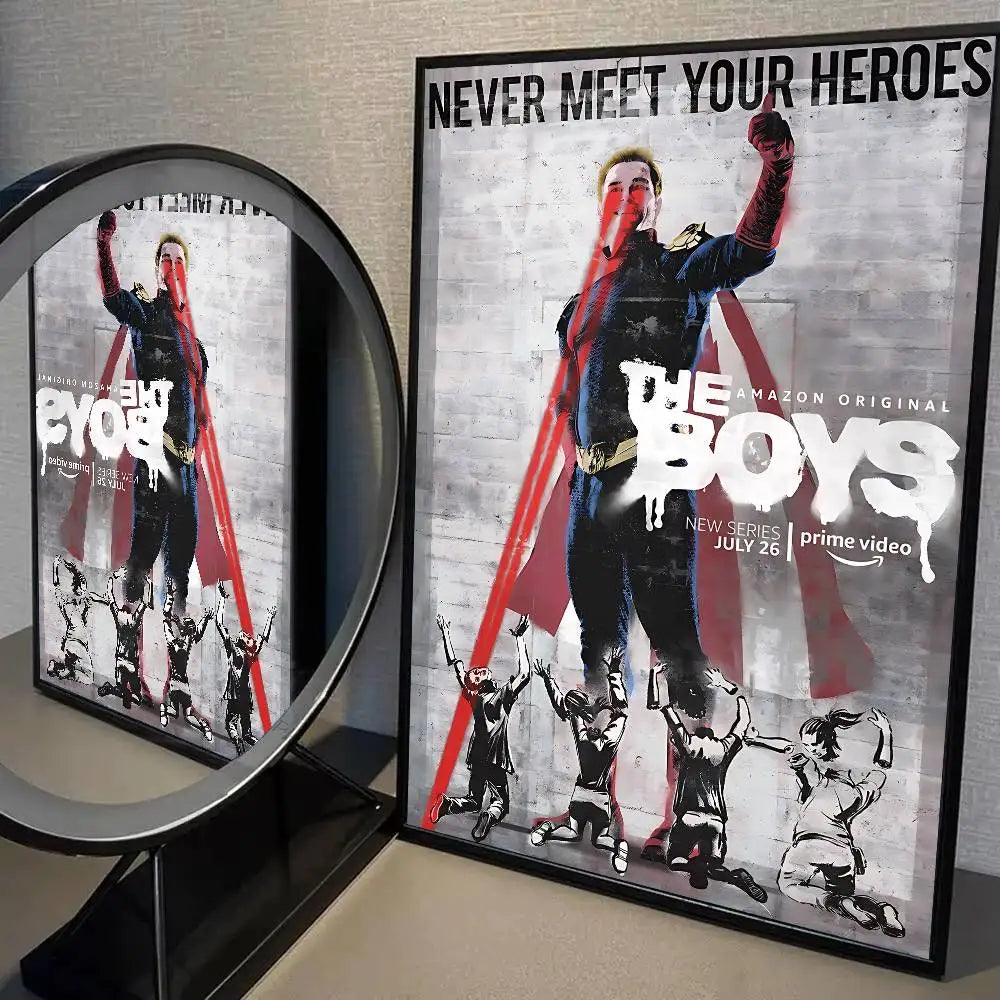 The Boys Poster Print A5 A4 A3 A2 Wall Art Decor For Room Office Gift For Fans